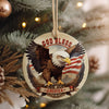 Personalized Patriotic Eagle Ceramic Ornament - Handmade American Flag Home Decor for Special Occasions - Image 4