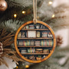 Personalized Bookshelf Ceramic Ornament - Customizable Literary Keepsake for Book Lovers and Bibliophiles - Image 4