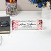Personalized Floral Acrylic Desk Block - Custom Name Plate for Graphic Designers - Elegant Office Decor and Gift - Image 5