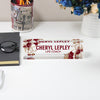 Personalized Floral Acrylic Desk Name Plate - Custom Life Coach Gift, Elegant Office Decor - Image 5