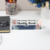 Personalized Floral Acrylic Desk Block with Name and Title - Custom Gift for Artists and Creatives - Image 5