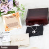 Elegant Grandmother & Granddaughter Gift Necklace - Personalized Knot Pendant with Heartfelt Message Card - Image 5