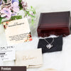 Personalized Heartfelt Necklace for Daughter - Silver Knot Pendant with Emotional Message Card - Perfect Gift for Special Occasions - Image 5