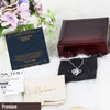 Personalized Elegant Necklace for Aunt - Handcrafted Silver Jewelry with Heartfelt Message Card, Perfect for Birthdays and Celebrations - Image 5