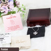 Personalized "To My Wonderful Mom" Sterling Silver Necklace with Heartfelt Message Card – Perfect Mother's Day or Birthday Gift - Image 5
