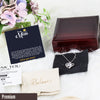 Heartfelt Personalized Message Card Necklace for Mom with Intricate Knot Design - Perfect for Mother's Day and Special Occasions - Image 5