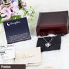 Personalized Daughter Necklace with Inspirational Message Card - Elegant Silver Knot Pendant for Special Occasions - Image 5