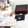Elegant Personalized Granddaughter Graduation Necklace with Inspiring Message Card | Silver Infinity Pendant - Image 5