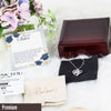 Elegant Personalized Sister Necklace with Message Card - Perfect Graduation or Special Occasion Gift - Image 5