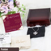 "Personalized Sterling Silver Soulmate Necklace Gift Set with Heartfelt Message Card - Perfect for Anniversaries, Birthdays, and Special Occasions" - Image 5