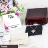 Elegant Personalized Necklace for Wife with Loving Message and Unique Pendant Design – Ideal Anniversary or Birthday Gift - Image 5
