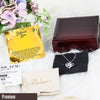 Heartfelt Message Card Necklace for Boyfriend's Mom – Personalized Keepsake Gift with Meaningful Sunflower Design, Premium Quality Craftsmanship - Image 5
