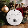 Elegant Custom Ceramic Ornament with Hand-Drawn Holiday Design – Perfect Personalized Gift for Loved Ones in 2024 - Image 5