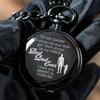 Personalized "Best Dad Ever" Pocket Watch – Custom Engraved Keepsake for Father's Day, Birthdays, and Special Occasions - Image 5