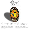 Customizable Round Metal Sign with Quirky Chicken Design - Unique Gift for Humor Lovers, Personalized Wall Art for Home Décor - Image 5