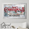 Personalized Christmas Welcome Framed Canvas Sign - Custom Family Name & Year - Festive Holiday Decor for Home & Gifting - Image 5