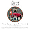 Personalized Route 66 Vintage Metal Sign - Customizable Road Trip Memorabilia for Classic Car Lovers - Image 6