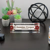 Personalized Floral Acrylic Desk Name Plate - Custom Engraved for Professionals, Perfect Gift for Psychologists - Image 6