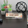 Personalized Floral Acrylic Desk Block for Talent Acquisition Professionals - Custom Name Plate Gift - Image 6