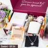 Elegant Grandmother & Granddaughter Gift Necklace - Personalized Knot Pendant with Heartfelt Message Card - Image 6