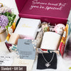 Personalized "Badass Niece" Message Card Necklace - Custom Floral Design with High-Quality Pendant for Special Occasions - Image 6