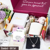 Elegant Mother & Daughter Knot Necklace - Personalized Gift with Sentimental Message Card for Special Occasions - Image 6