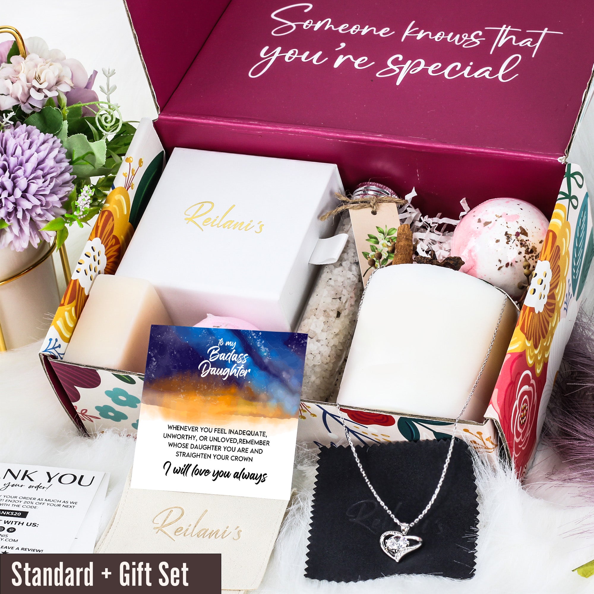 Personalized Necklace for Daughters with Heartfelt Message Card - Empower and Inspire with Premium Craftsmanship - Image 6