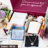 Personalized Granddaughter Necklace with Heartfelt Message Card – Premium Silver with CZ Accents – Ideal for Birthdays and Special Occasions - Image 6