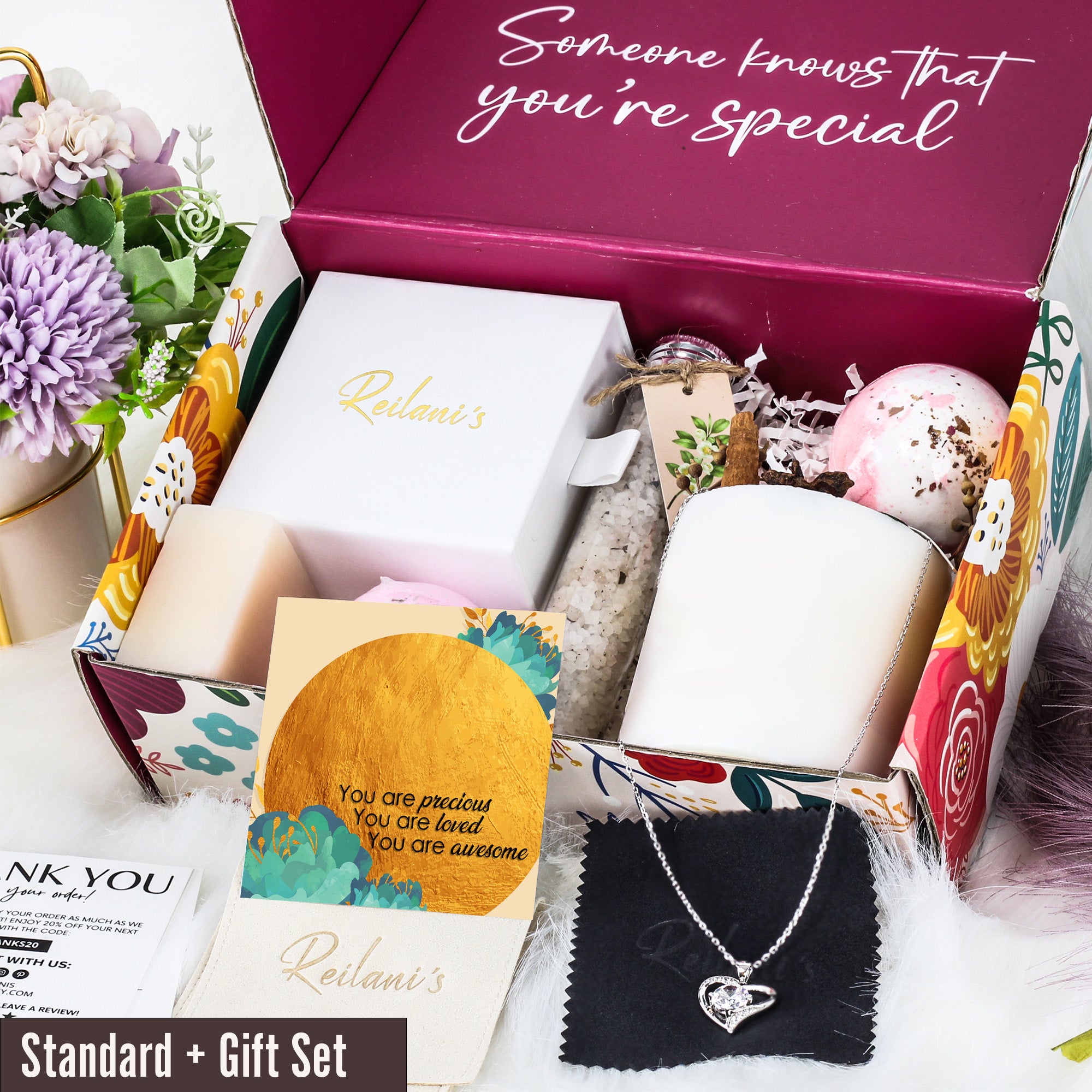 Exquisite Personalized Message Card Necklace - Sterling Silver Love Knot for Precious Moments, Perfect Gift for Loved Ones - Image 6