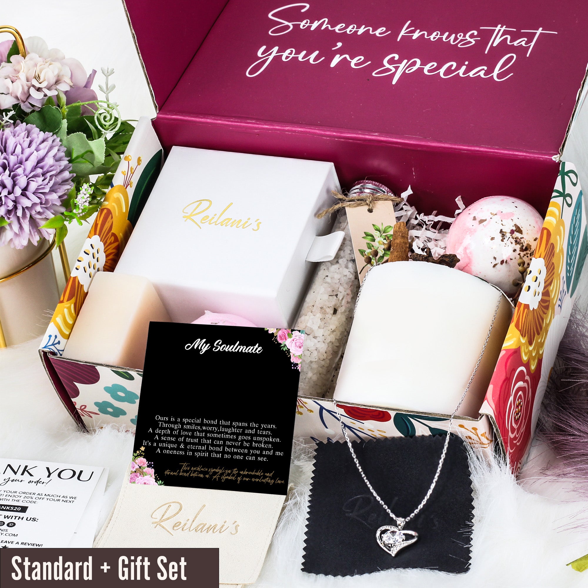 Personalized Soulmate Necklace with Message Card - Exquisite Craftsmanship and Emotional Connection for a Truly Unique Gift - Image 6