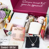 Personalized Best Friend Necklace with Heartfelt Message Card - Customizable Silver Knot Jewelry for Unique Friendship Gifts - Image 6
