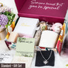 Elegant Mother and Son Intertwined Knot Necklace - Personalized Sterling Silver Gift with Heartfelt Message for Any Occasion - Image 6