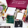Elegant Knot Pendant Necklace for Wife with Personalized Message Card - Perfect Gift for Special Occasions - Image 6