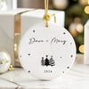 Elegant Custom Ceramic Ornament with Hand-Drawn Holiday Design – Perfect Personalized Gift for Loved Ones in 2024 - Image 6