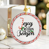 Personalized Christmas Ornament - "Jesus is the Reason" Candy Cane Design - Perfect for Holiday Gifting - Image 6