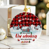 Personalized 2024 New Home Ceramic Ornament – Custom Holiday Decor for Memorable Adventures and New Beginnings - Image 6
