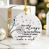 Personalized "Make a Wish" Dandelion Ceramic Ornament – Handmade Keepsake for Gift-Giving and Sentiment - Image 6