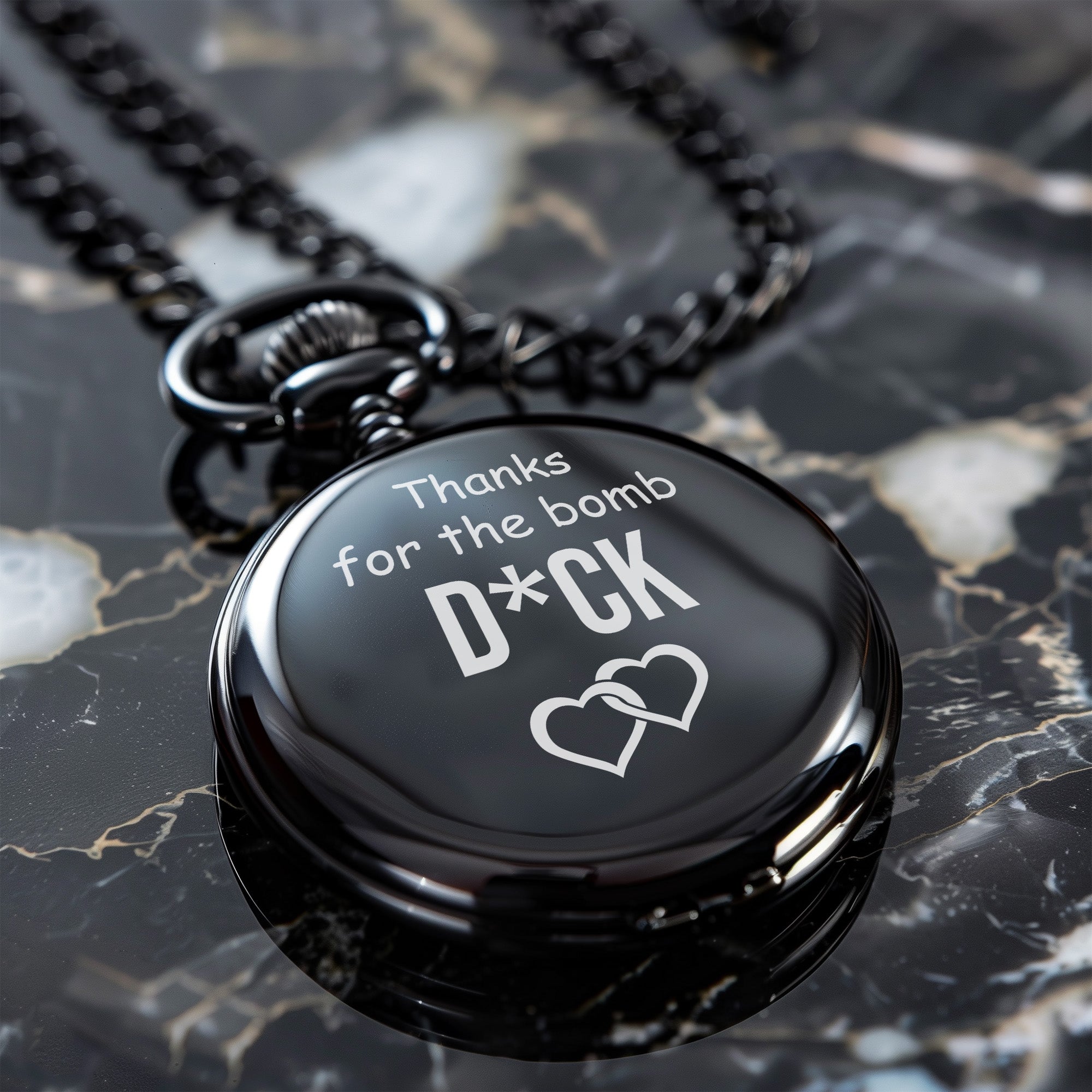 Personalized Engraved Pocket Watch for Men - Custom Appreciation Gift with Heartfelt Message - Image 6