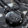 Personalized Engraved Pocket Watch for Brother - Heartfelt Gift for Special Occasions with Custom Message - Image 6