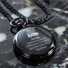 Personalized School Bus Driver Pocket Watch – Elegant Black Finish with Heartfelt Engraving for Appreciation & Retirement Gifts - Image 6
