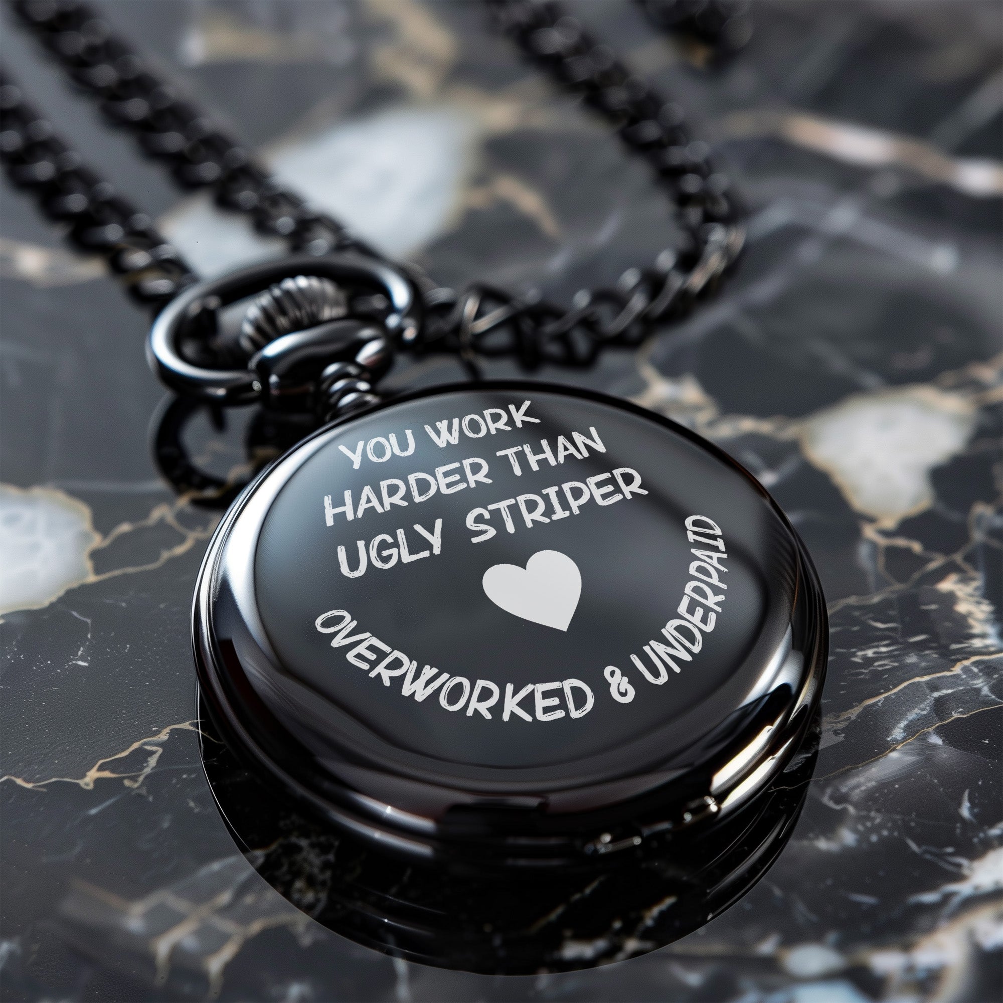 Personalized Engraved Pocket Watch - Elegant Keepsake for Loved Ones – Unique Handmade Gift for Special Occasions - Image 6