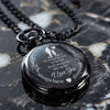 Personalized "To My Dad" Engraved Pocket Watch - Timeless Gift with Heartfelt Message for Father's Day or Daddy’s Little Kid - Image 6