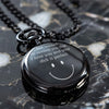 Elegant Personalized Pocket Watch with Heartfelt Message – Unique Gift for Him or Her - Image 6