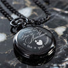 Personalized Engraved Pocket Watch with Heartfelt Message - Perfect Handmade Gift for Loved Ones - Image 6