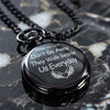 Personalized Memorial Pocket Watch - Elegant Black Finish with Heartfelt Engraving - Thoughtful Gift for Loved Ones - Image 6
