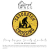 Personalized Sasquatch Crossing Round Metal Sign – Rustic Woodland Decor, Perfect Gift for Bigfoot Enthusiasts - Image 6