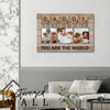 Personalized Daddy Canvas Art with Photos and Heartfelt Message - Custom Gift for Father's Day, Birthday, or New Dad - Image 6