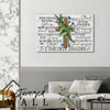Personalized Inspirational Canvas Art with Cross and Floral Accents – Perfect for Home Decor, Gifts, and Spiritual Encouragement - Image 6