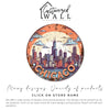 Custom Chicago Skyline Round Metal Sign - Personalized Handmade Art for Home Décor and Thoughtful Gifts - Image 6