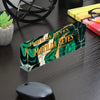 Personalized Acrylic Desk Block with Emerald Marble Design for Executive Gift Giving – Custom Engraved Nameplate - Image 7